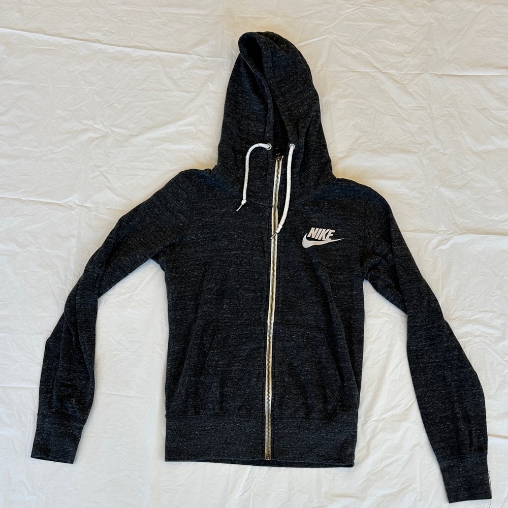 Nike Charcoal Full-Zip Hoodie